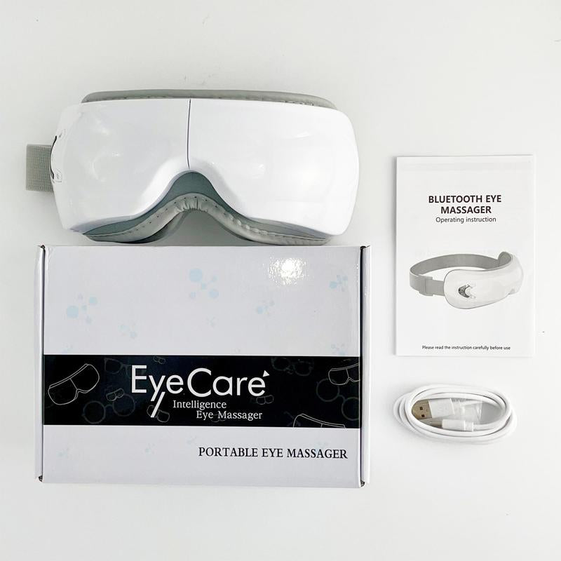 Rechargeable Foldable Eye Massager – 5 Modes for Relaxation, Perfect Gift for Christmas or Valentine’s Day, Portable Eye Care for Women & Men