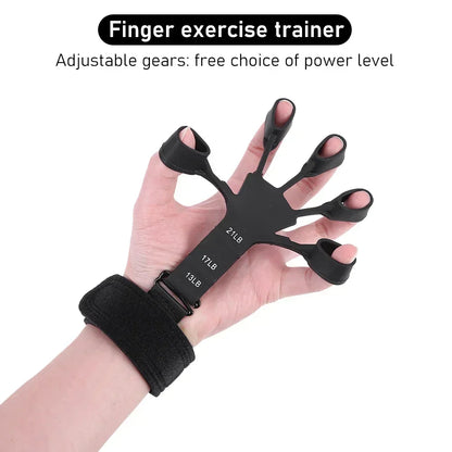 Finger Gripper & Hand Strengthener – Flexion and Extension Trainer for Exercise, Rehab, and Guitar Practice