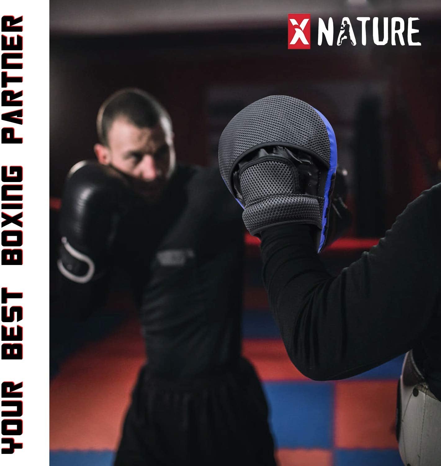 Boxing & MMA Punching Mitts – Hook & Jab Pads, Focus Mitts, Target Pads, and Kick Shield for Muay Thai & Combat Training