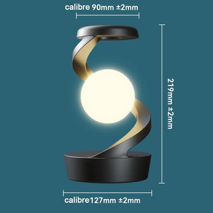 Floating Wireless Desk Lamp – LED Night Light with Wireless Charging, Perfect Gift Idea"