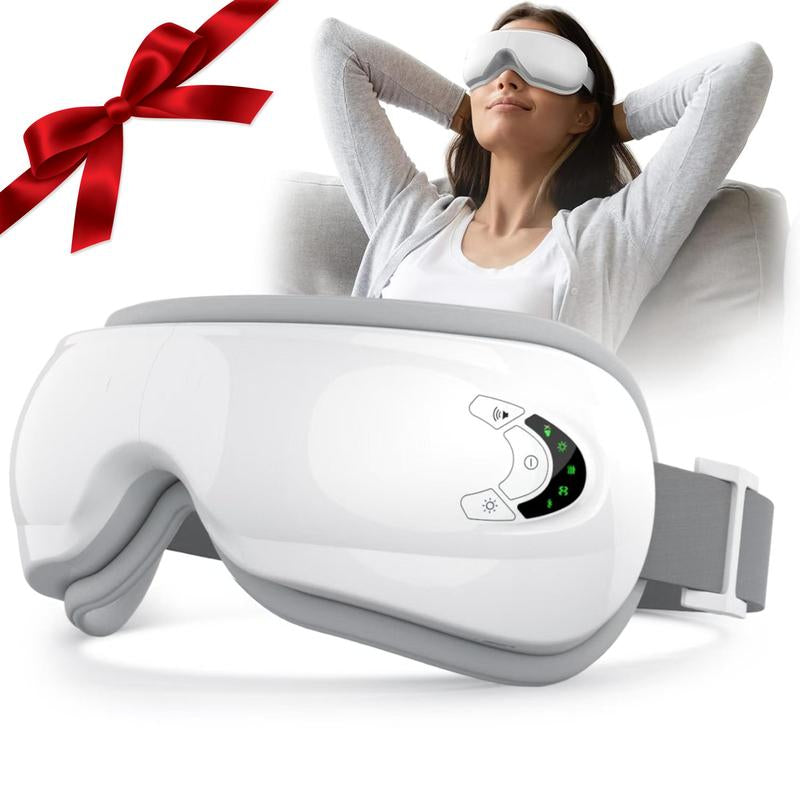 Rechargeable Foldable Eye Massager – 5 Modes for Relaxation, Perfect Gift for Christmas or Valentine’s Day, Portable Eye Care for Women & Men