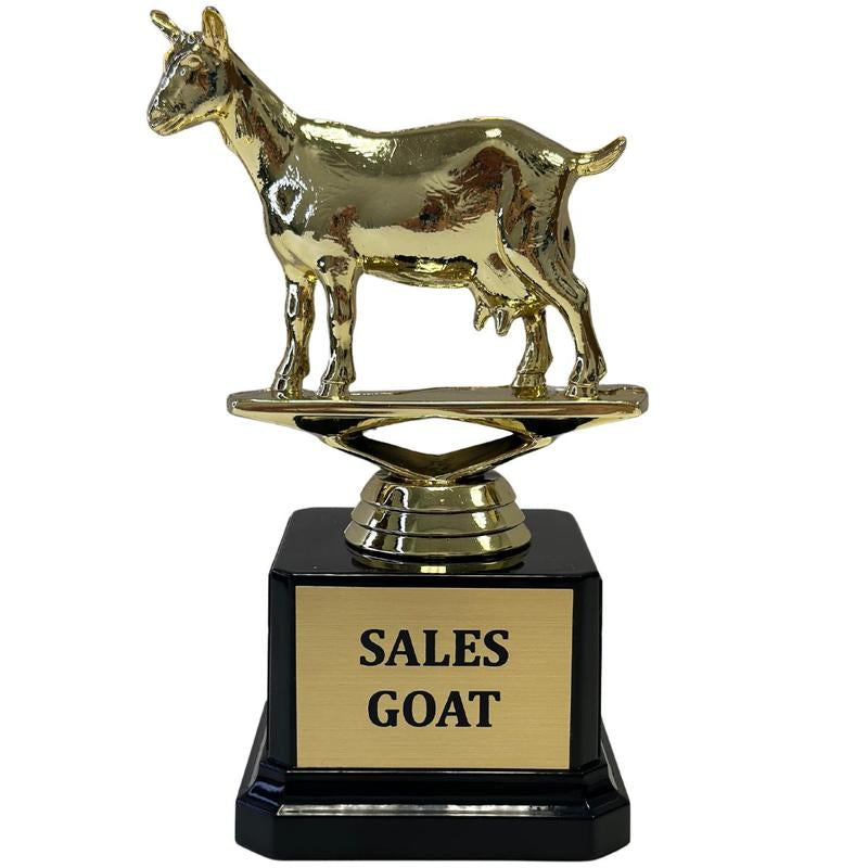 The GOAT Trophy Award – Perfect Office Gift, Ready to Ship