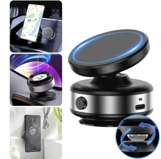 360° Rotatable Magnetic Car Phone Holder – Versatile Stand for Dashboard, Windshield & More