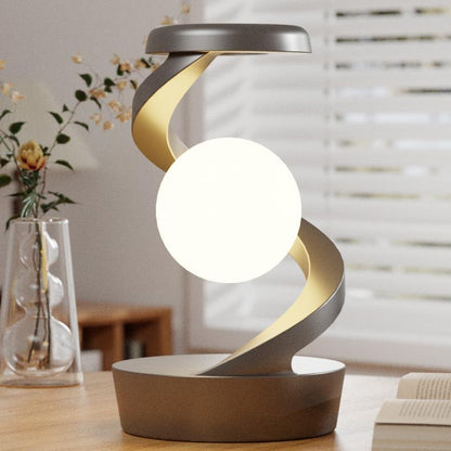 Floating Wireless Desk Lamp – LED Night Light with Wireless Charging, Perfect Gift Idea"