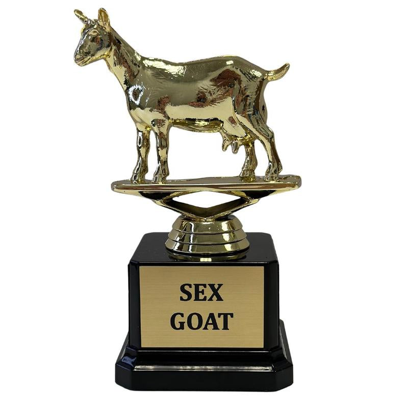 The GOAT Trophy Award – Perfect Office Gift, Ready to Ship