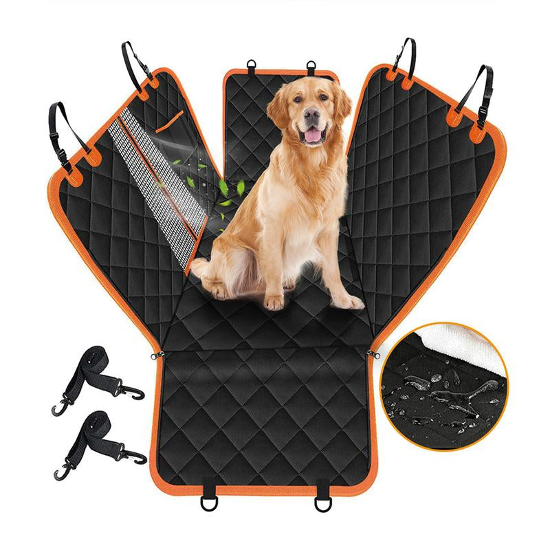 Victoper Waterproof Dog Car Seat Cover – Durable, Scratch-Proof, Non-Slip Hammock with Side Flaps for Cars, SUVs, and Trucks